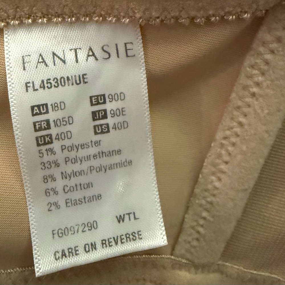 Fantasie Cream Strapless Bra - Picture 5 of 13